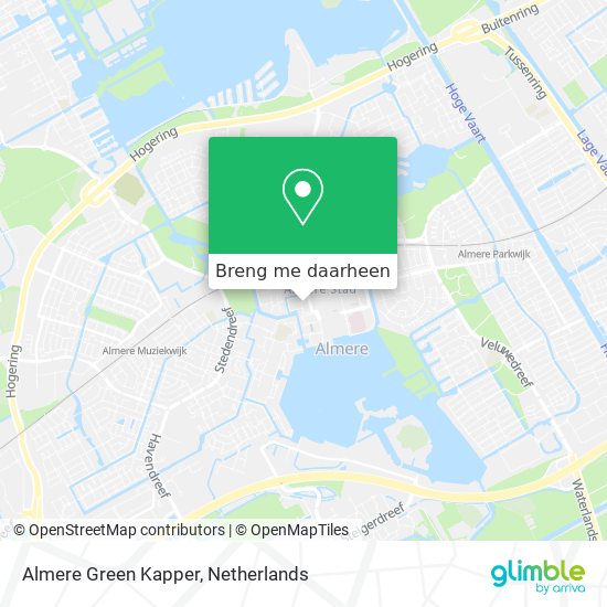 Almere Green Kapper kaart