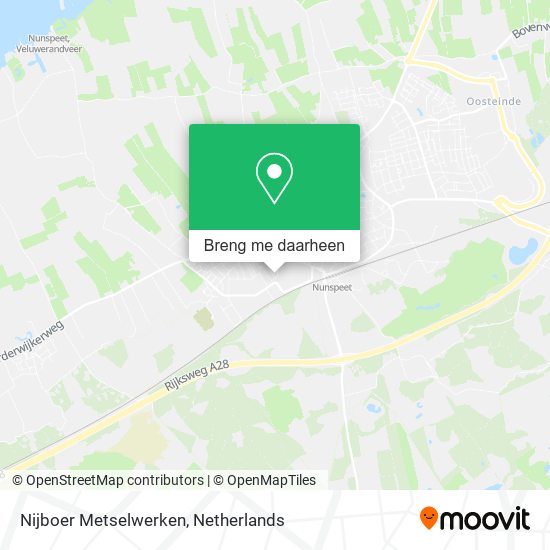 Nijboer Metselwerken kaart