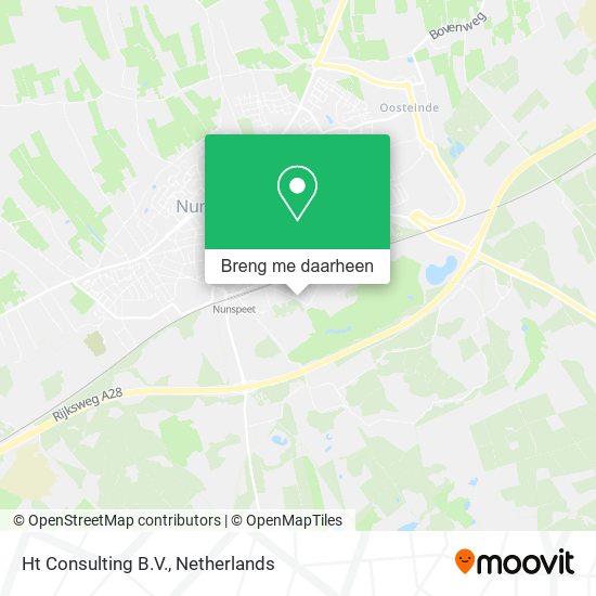 Ht Consulting B.V. kaart
