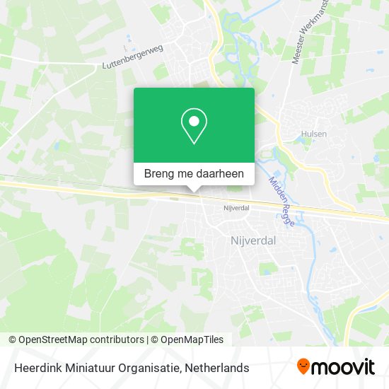 Heerdink Miniatuur Organisatie kaart
