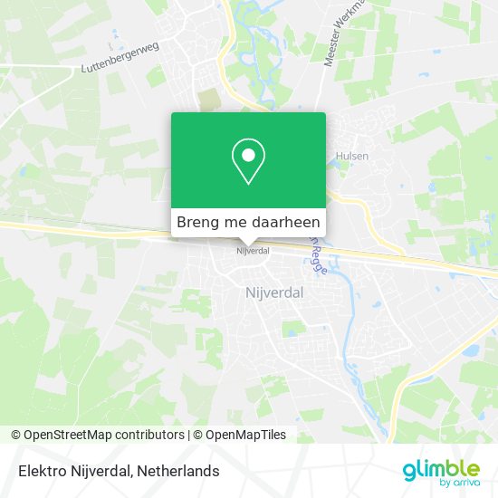 Elektro Nijverdal kaart