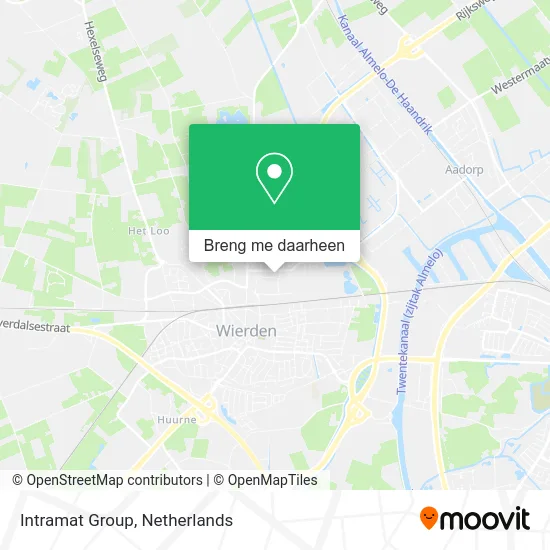 Intramat Group kaart