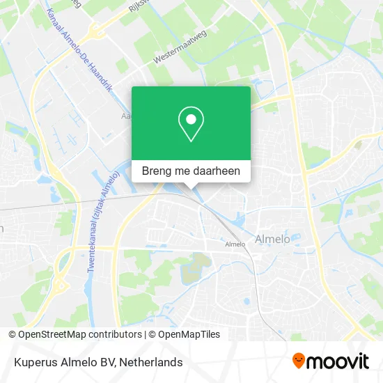 Kuperus Almelo BV kaart