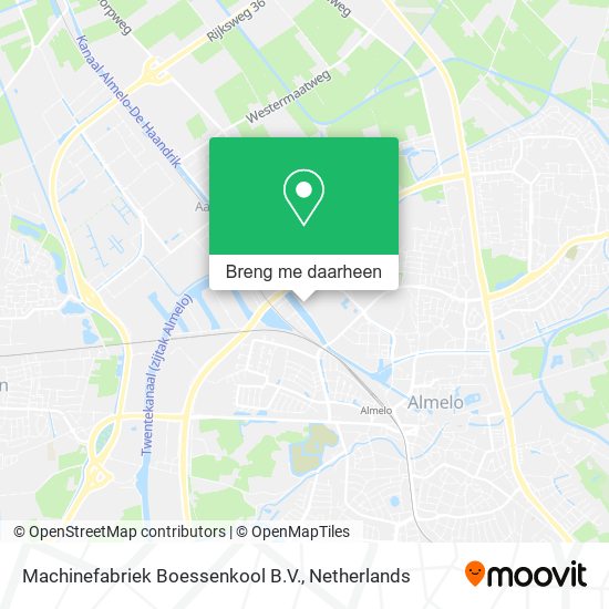 Machinefabriek Boessenkool B.V. kaart
