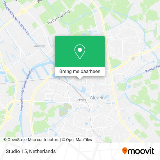 Studio 15 kaart