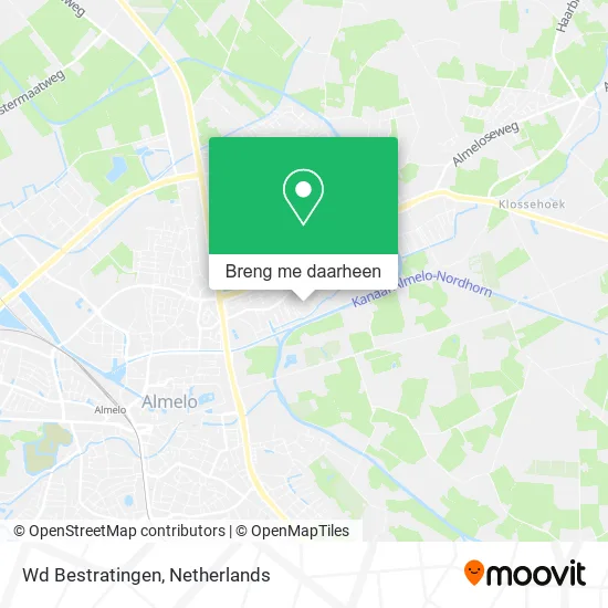 Wd Bestratingen kaart