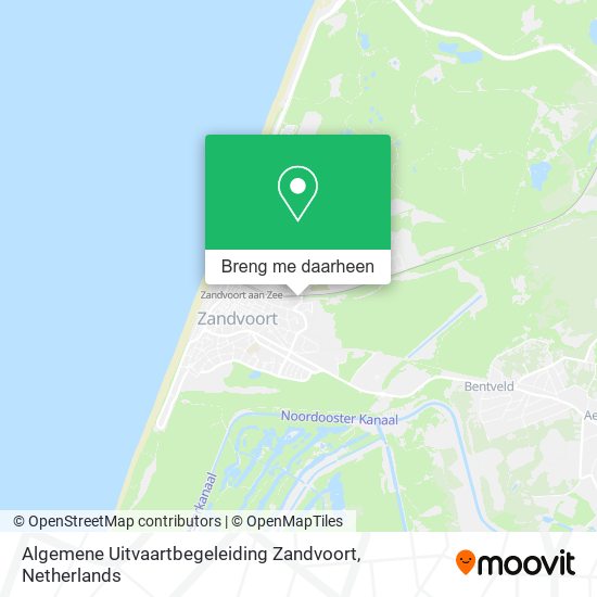 Algemene Uitvaartbegeleiding Zandvoort kaart