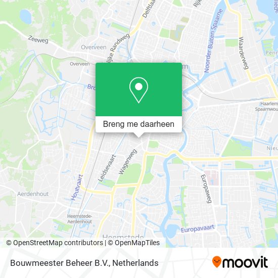 Bouwmeester Beheer B.V. kaart
