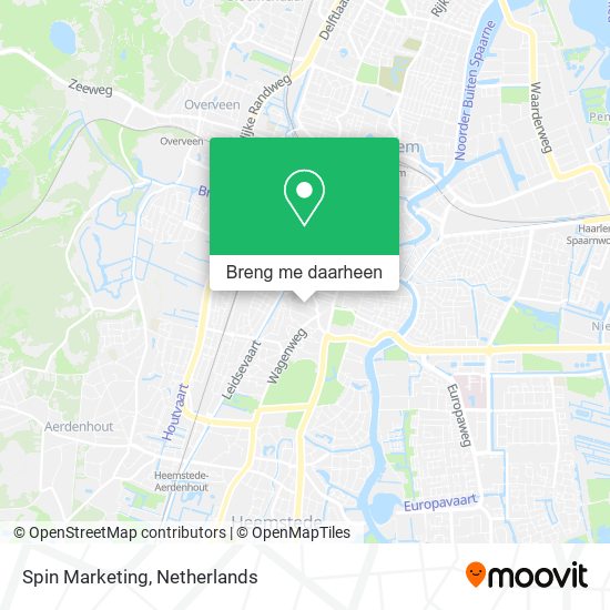 Spin Marketing kaart