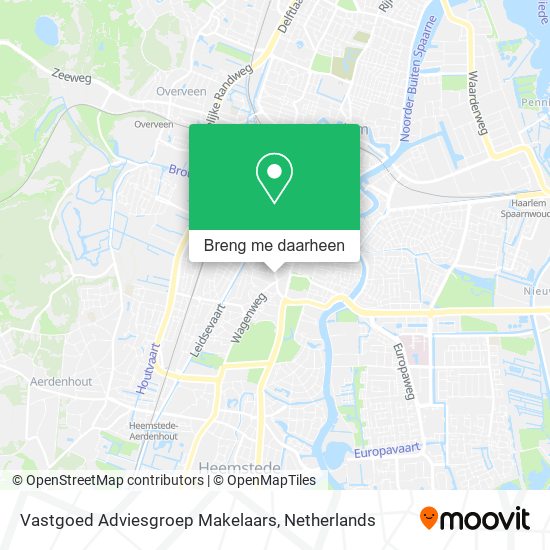 Vastgoed Adviesgroep Makelaars kaart