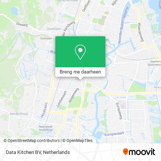 Data Kitchen BV kaart