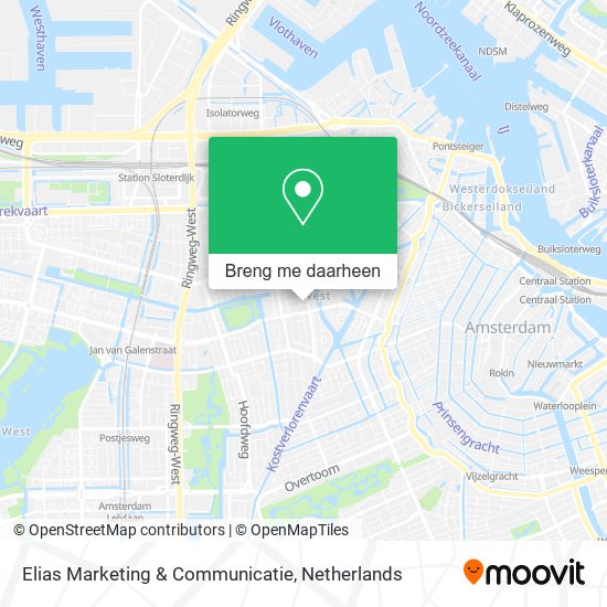 Elias Marketing & Communicatie kaart