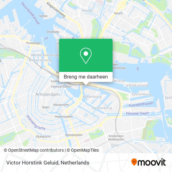 Victor Horstink Geluid kaart