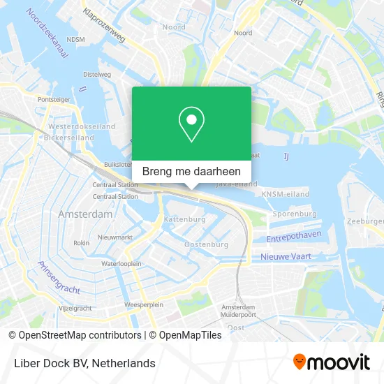 Liber Dock BV kaart