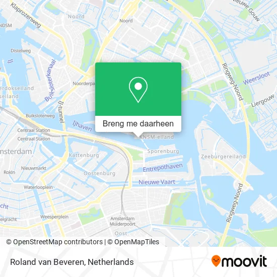 Roland van Beveren kaart