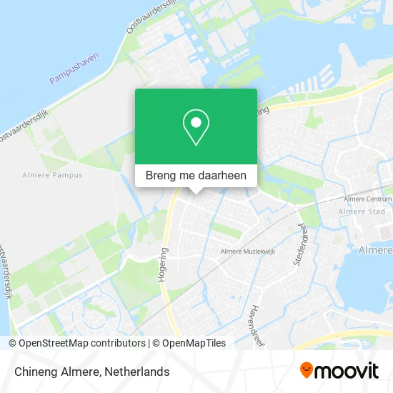 Chineng Almere kaart