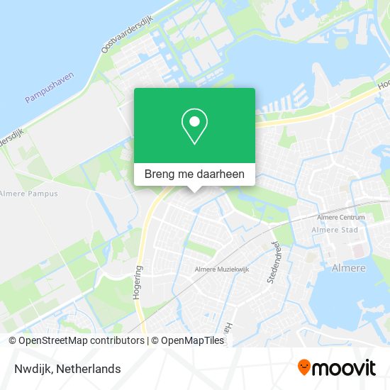 Nwdijk kaart