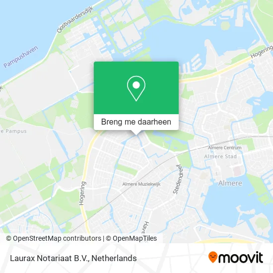 Laurax Notariaat B.V. kaart