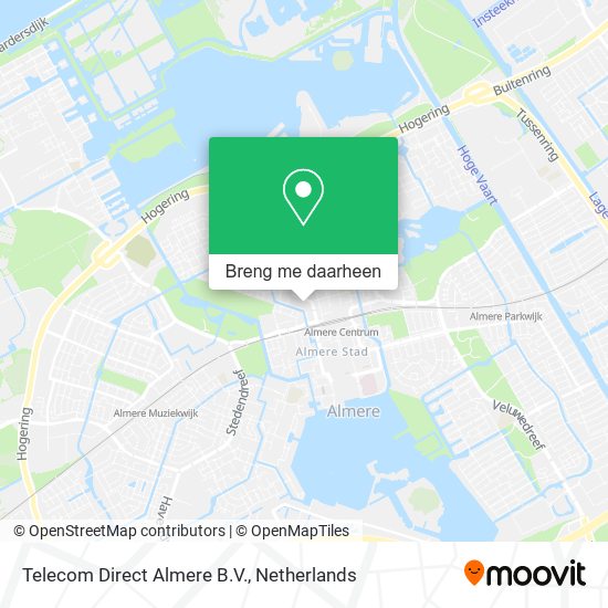 Telecom Direct Almere B.V. kaart