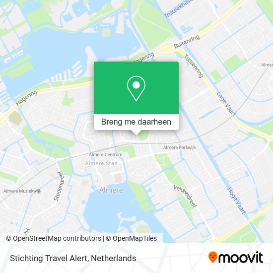 Stichting Travel Alert kaart