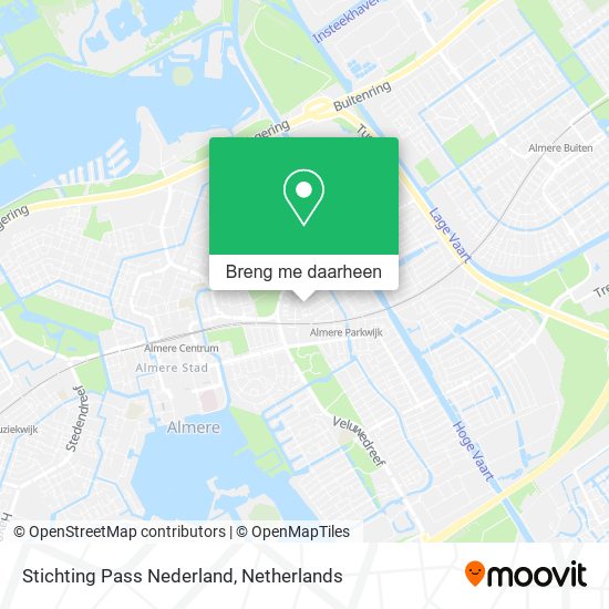 Stichting Pass Nederland kaart