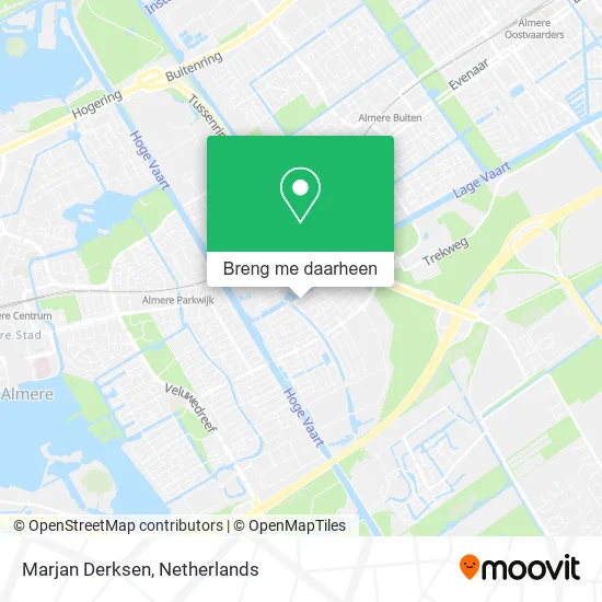 Marjan Derksen kaart