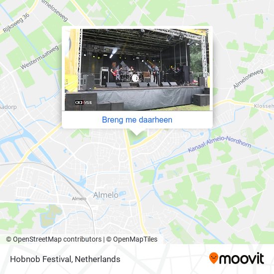 Hobnob Festival kaart