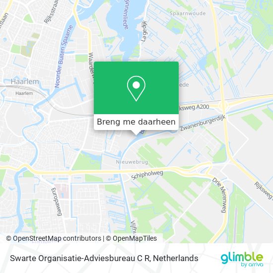 Swarte Organisatie-Adviesbureau C R kaart