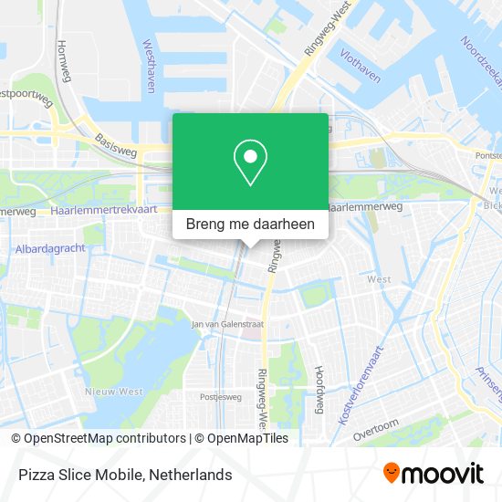 Pizza Slice Mobile kaart