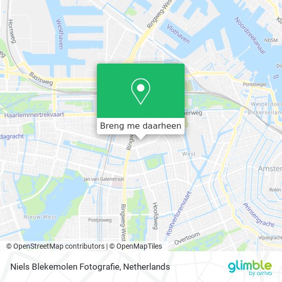 Niels Blekemolen Fotografie kaart