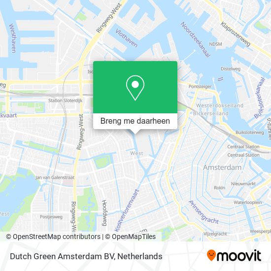 Dutch Green Amsterdam BV kaart
