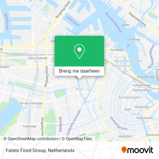 Fatels Food Group kaart