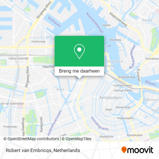 Robert van Embricqs kaart