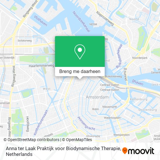Anna ter Laak Praktijk voor Biodynamische Therapie kaart