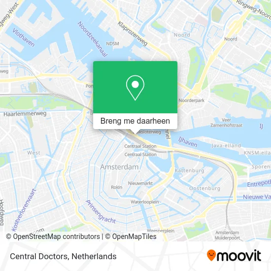 Central Doctors kaart