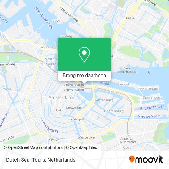 Dutch Seal Tours kaart