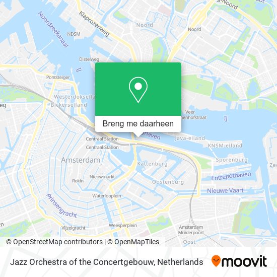 Jazz Orchestra of the Concertgebouw kaart