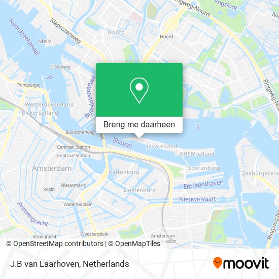 J.B van Laarhoven kaart