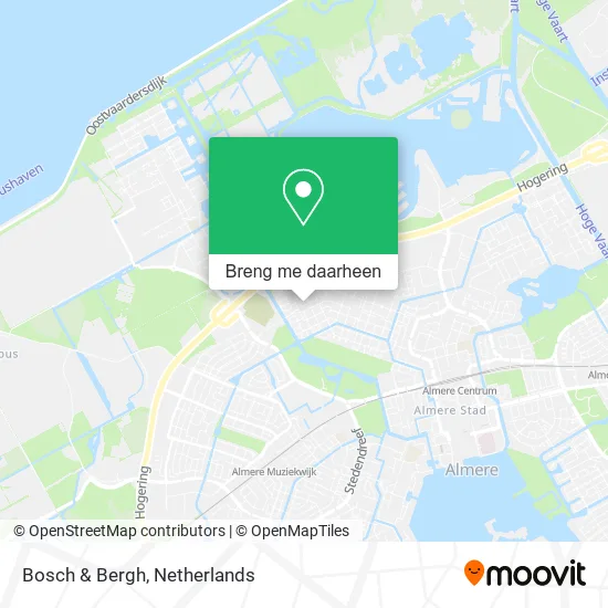 Bosch & Bergh kaart