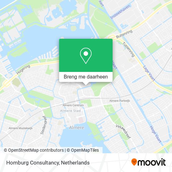 Homburg Consultancy kaart