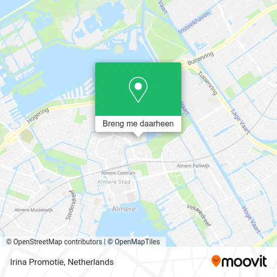 Irina Promotie kaart