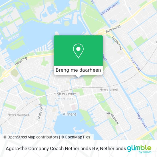 Agora-the Company Coach Netherlands BV kaart