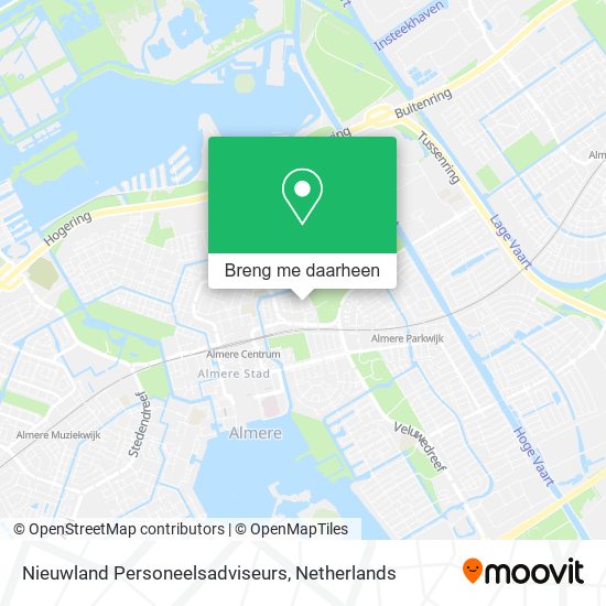 Nieuwland Personeelsadviseurs kaart