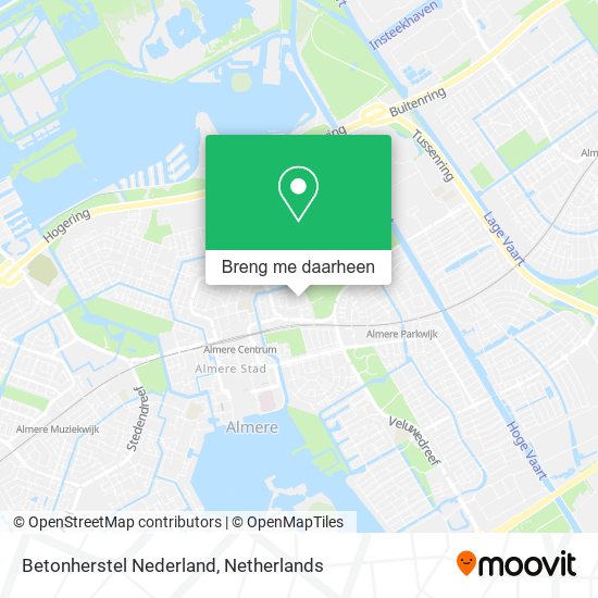 Betonherstel Nederland kaart