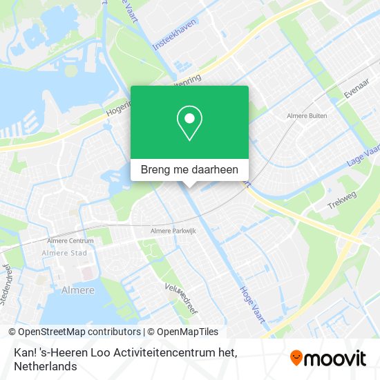 Kan! 's-Heeren Loo Activiteitencentrum het kaart