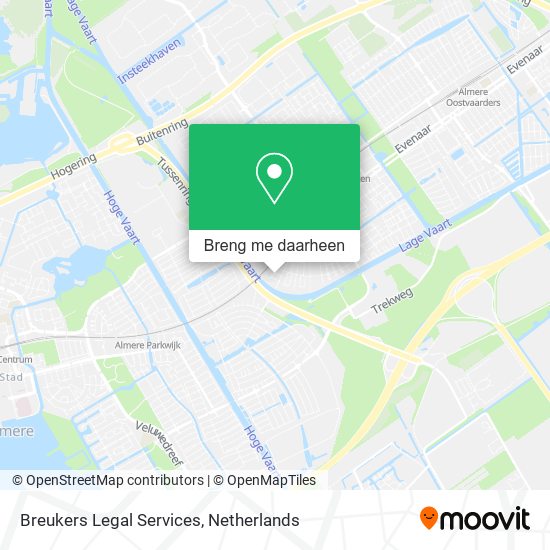 Breukers Legal Services kaart