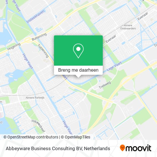 Abbeyware Business Consulting BV kaart