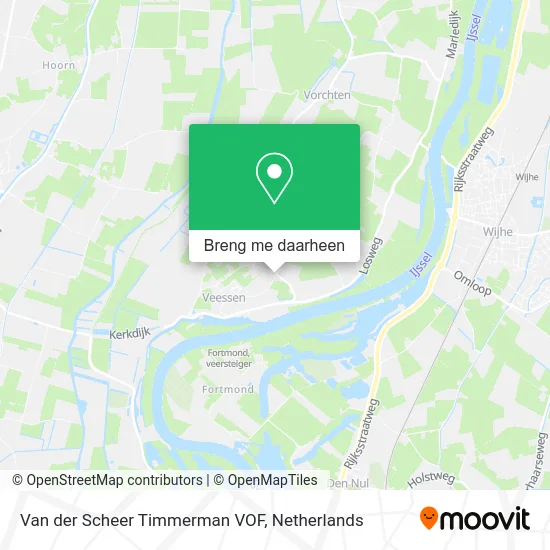 Van der Scheer Timmerman VOF kaart