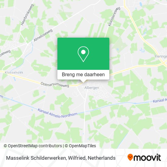 Masselink Schilderwerken, Wilfried kaart