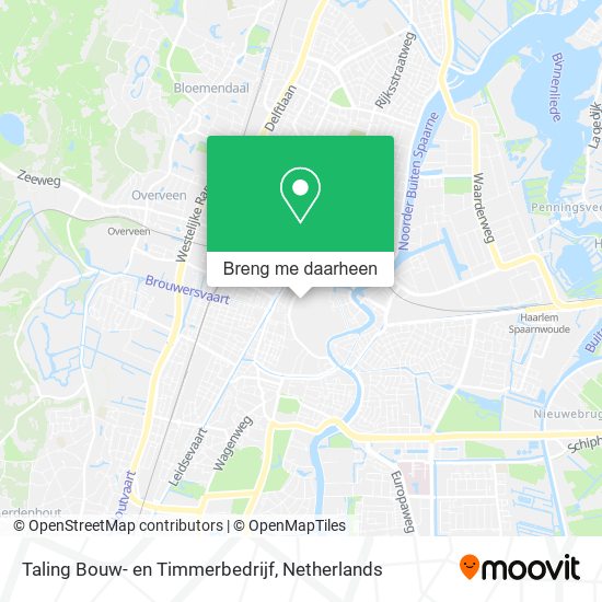 Taling Bouw- en Timmerbedrijf kaart